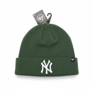 47 Brand Green Beanie with NY Logo